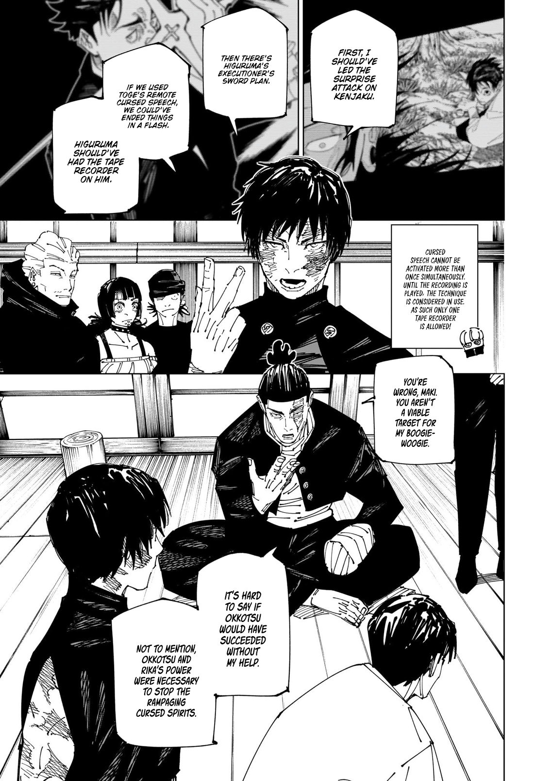 Jujutsu Kaisen Chapter 269 6